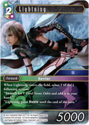 Lightning - 13-116C - Opus XIII - Card Cavern