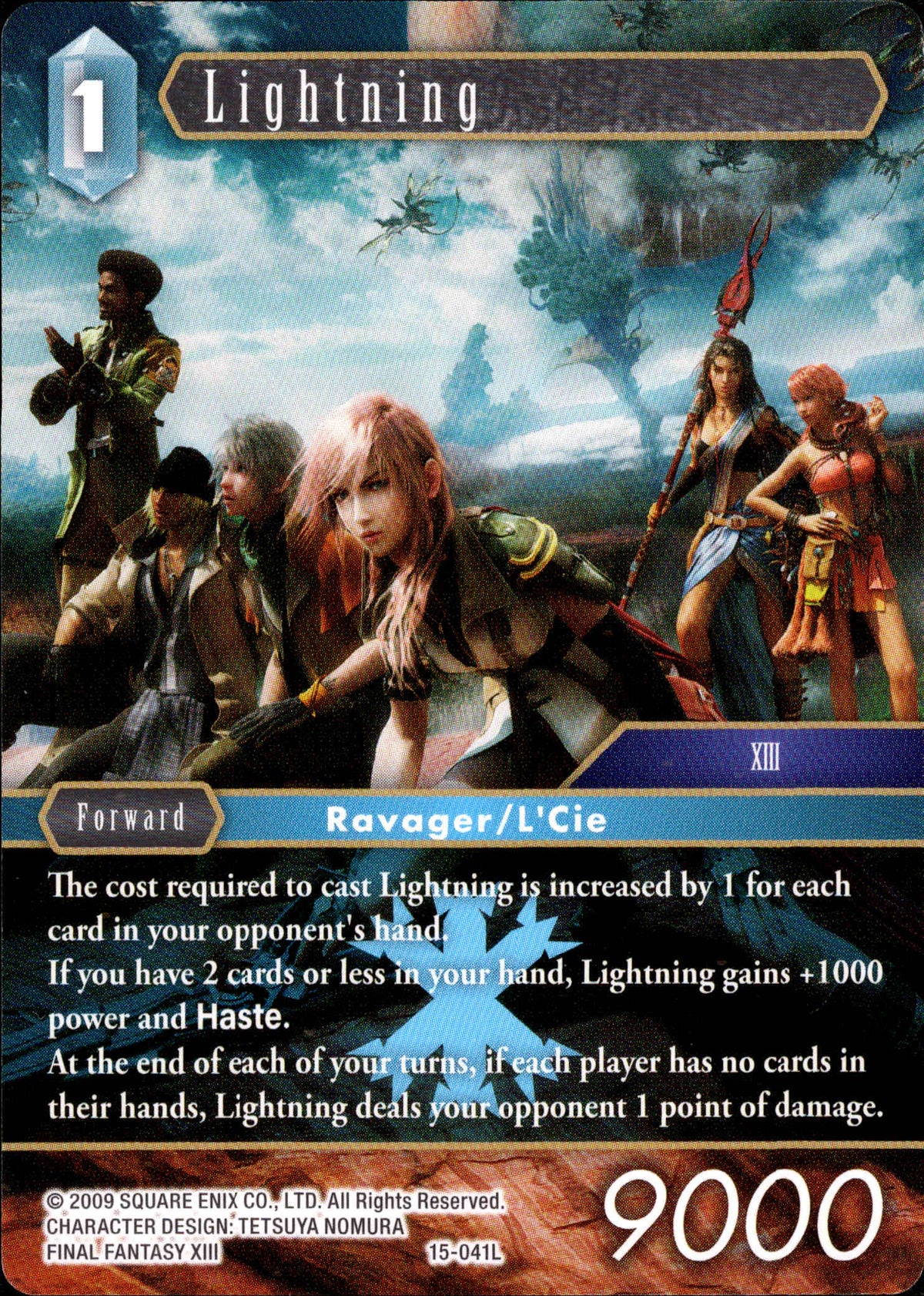 Lightning - 15-041L - Crystal Dominion - Card Cavern