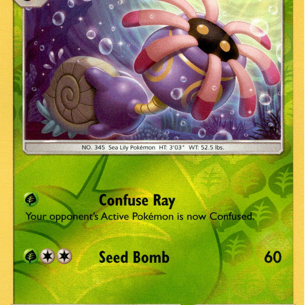 lileep pokemon card Lileep 43/100 - ex Sandstorm main image 1