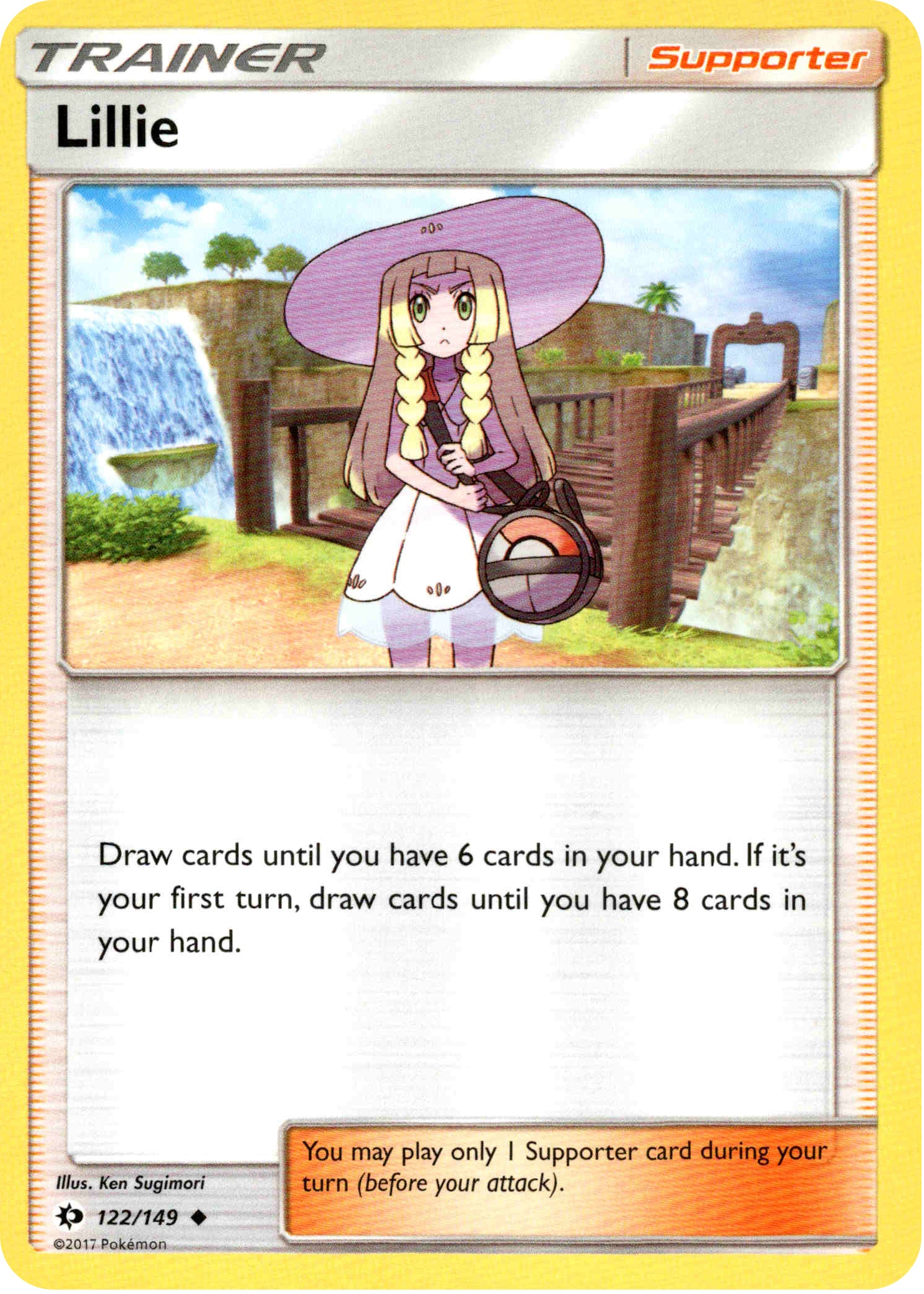 Lillie - 122/149 - Sun & Moon - Card Cavern