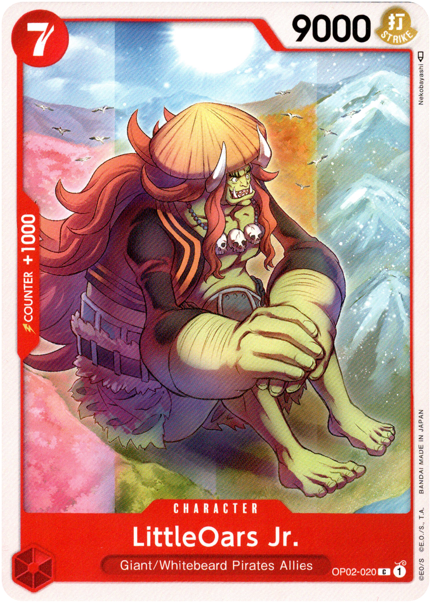 LittleOars Jr. - OP02-020 - Paramount War - Card Cavern