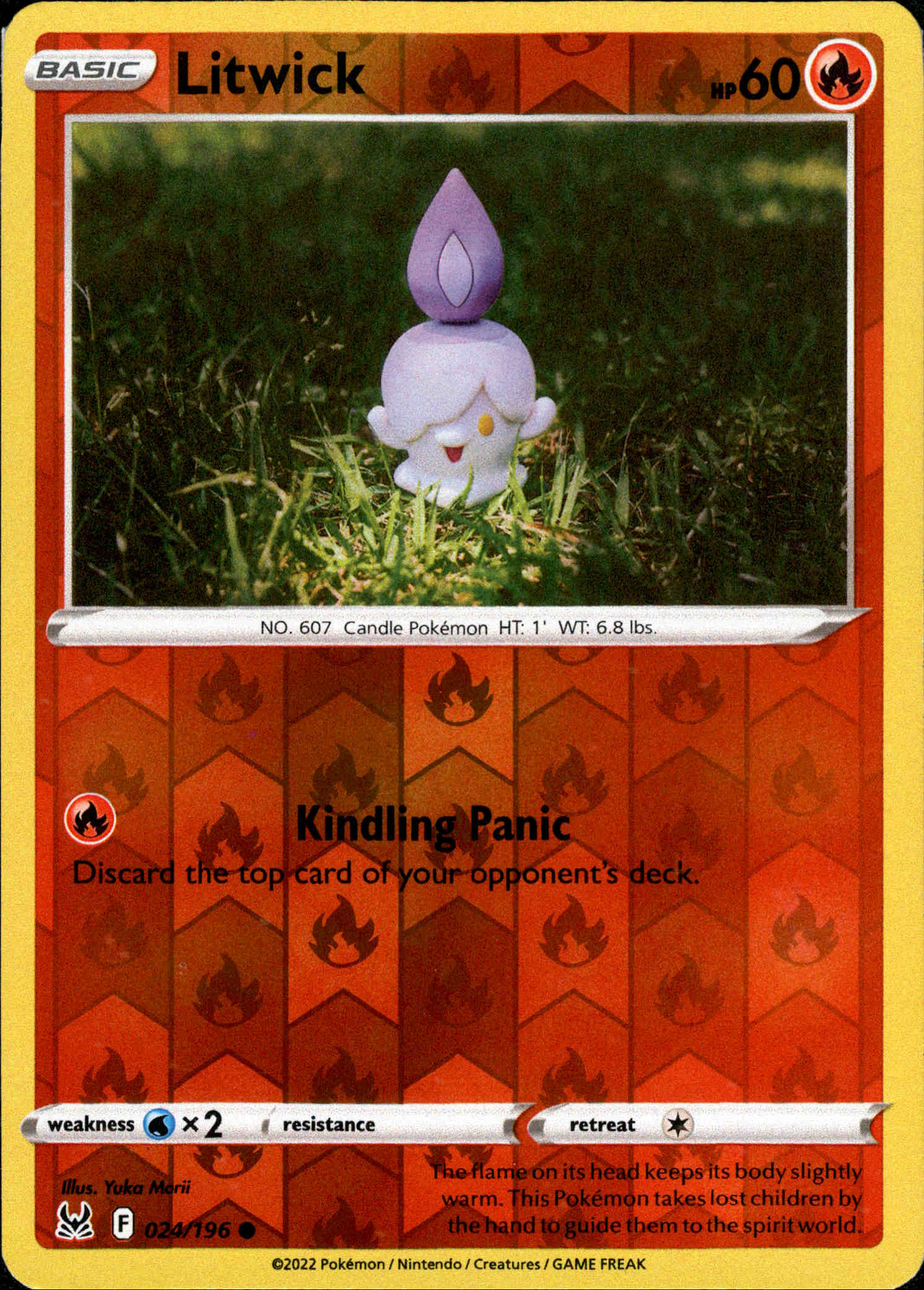 Litwick - 024/196 - Lost Origin - Reverse Holo - Card Cavern