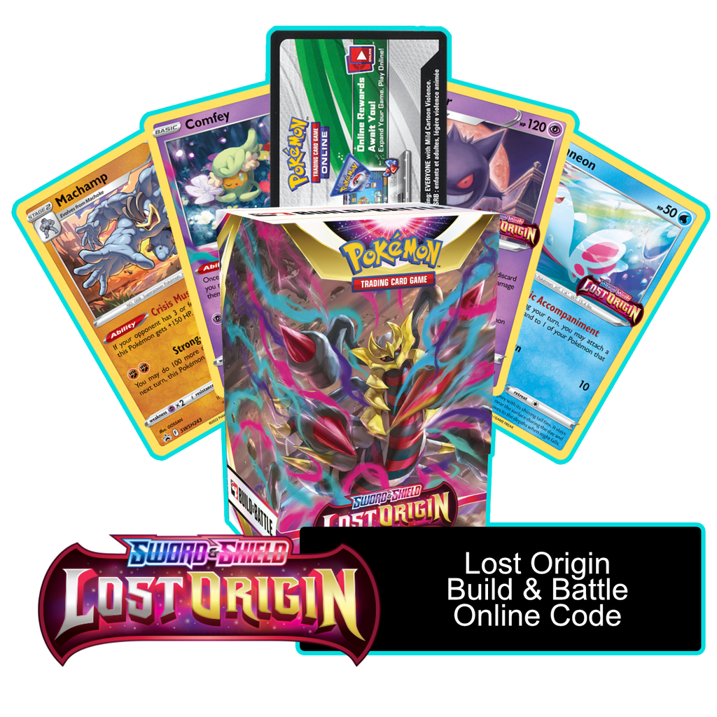 Lost Origin Build Lost Origin Build & Battle Box - 1 of 4 Promos - PTCGL Code – Card ...
