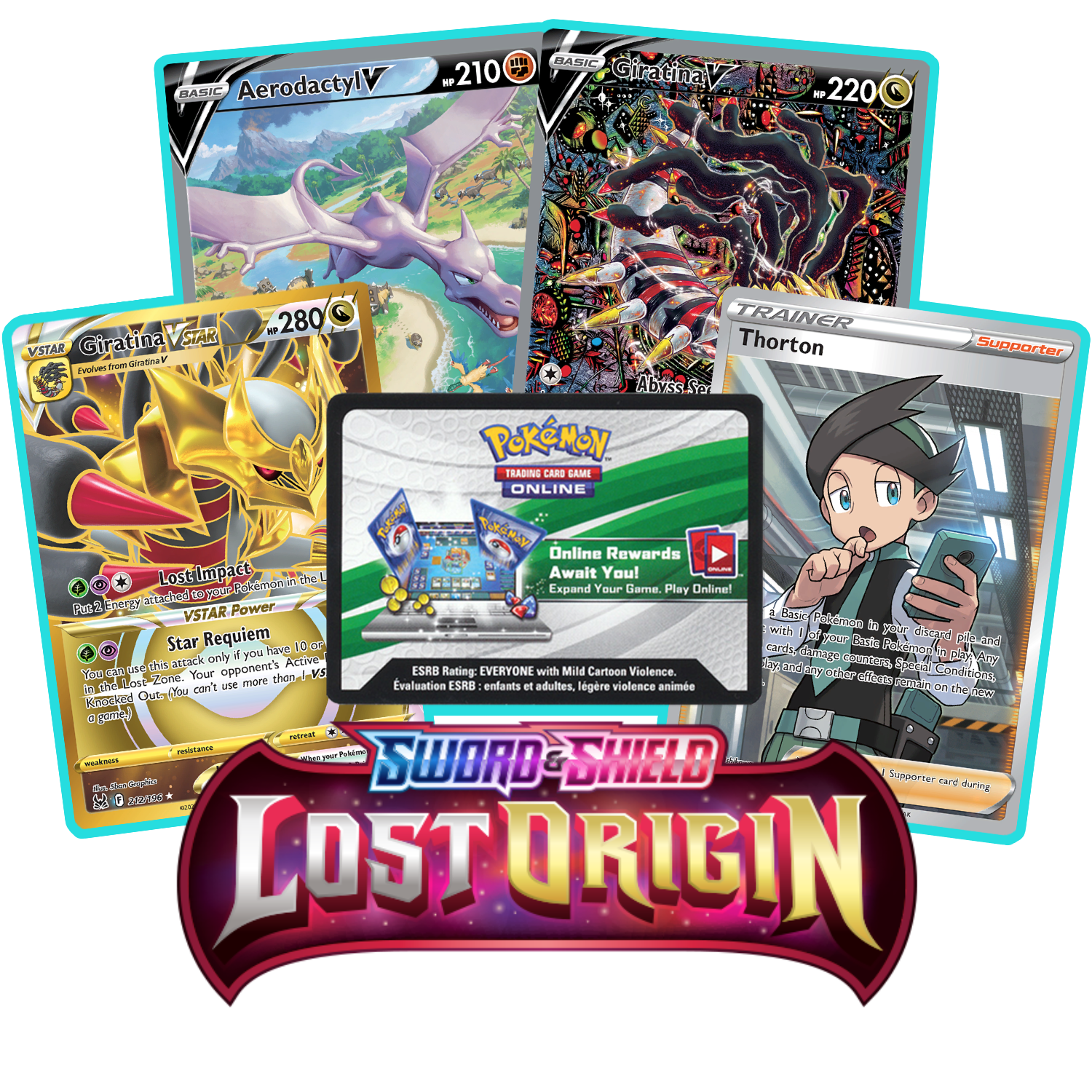 Lost Origin PTCGL Code - Card Cavern