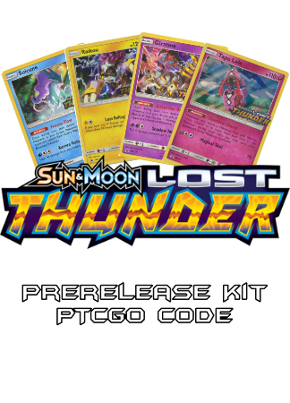Lost Thunder Prerelease Kit - 1 of 4 promos - PTCGL Code - Card Cavern