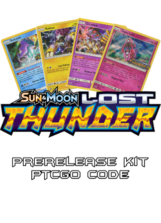 Lost Thunder Prerelease Kit - 1 of 4 promos - PTCGO Code - Card Cavern