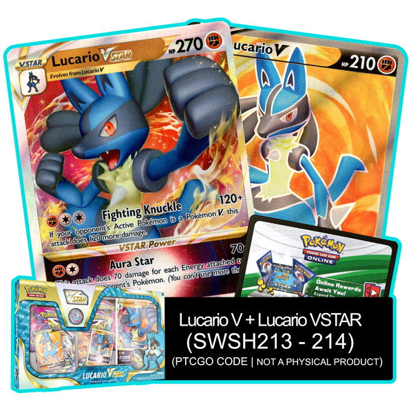 lucario v star pokémon card Lucario VSTAR Premium Collection - Promos