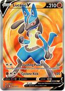 Lucario V - SWSH213 - Sword & Shield Promo - Card Cavern