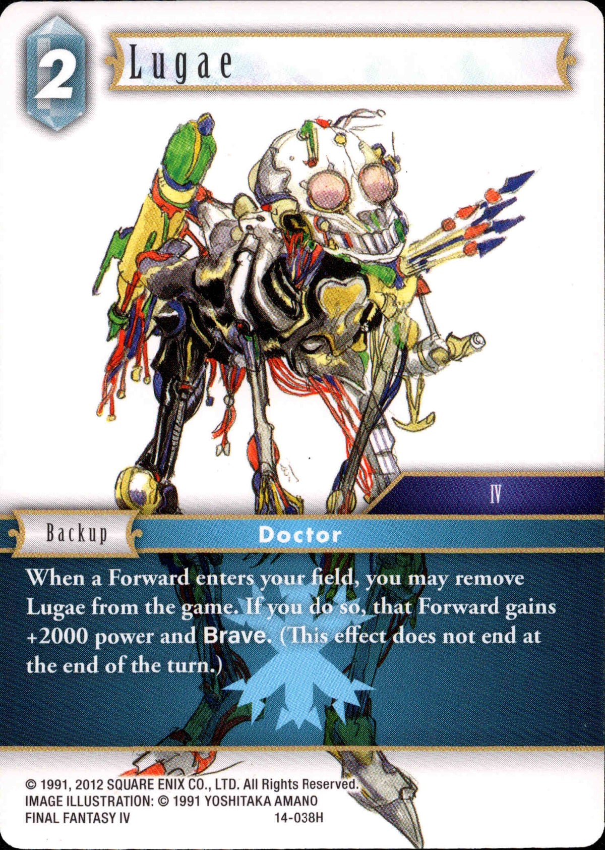 Lugae - 14-038H - Opus XIV - Card Cavern