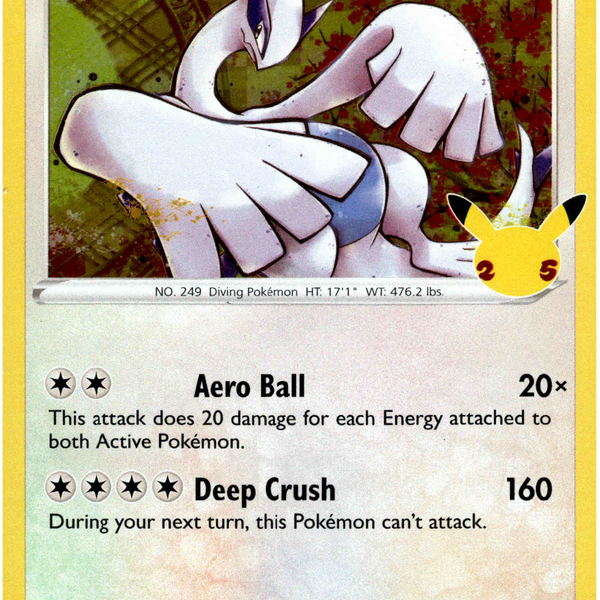 Lugia - 022/025 - Celebrations