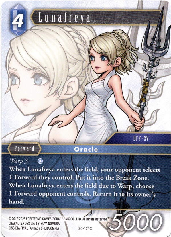 Lunafreya - 20-121C - Dawn of Heroes - Card Cavern