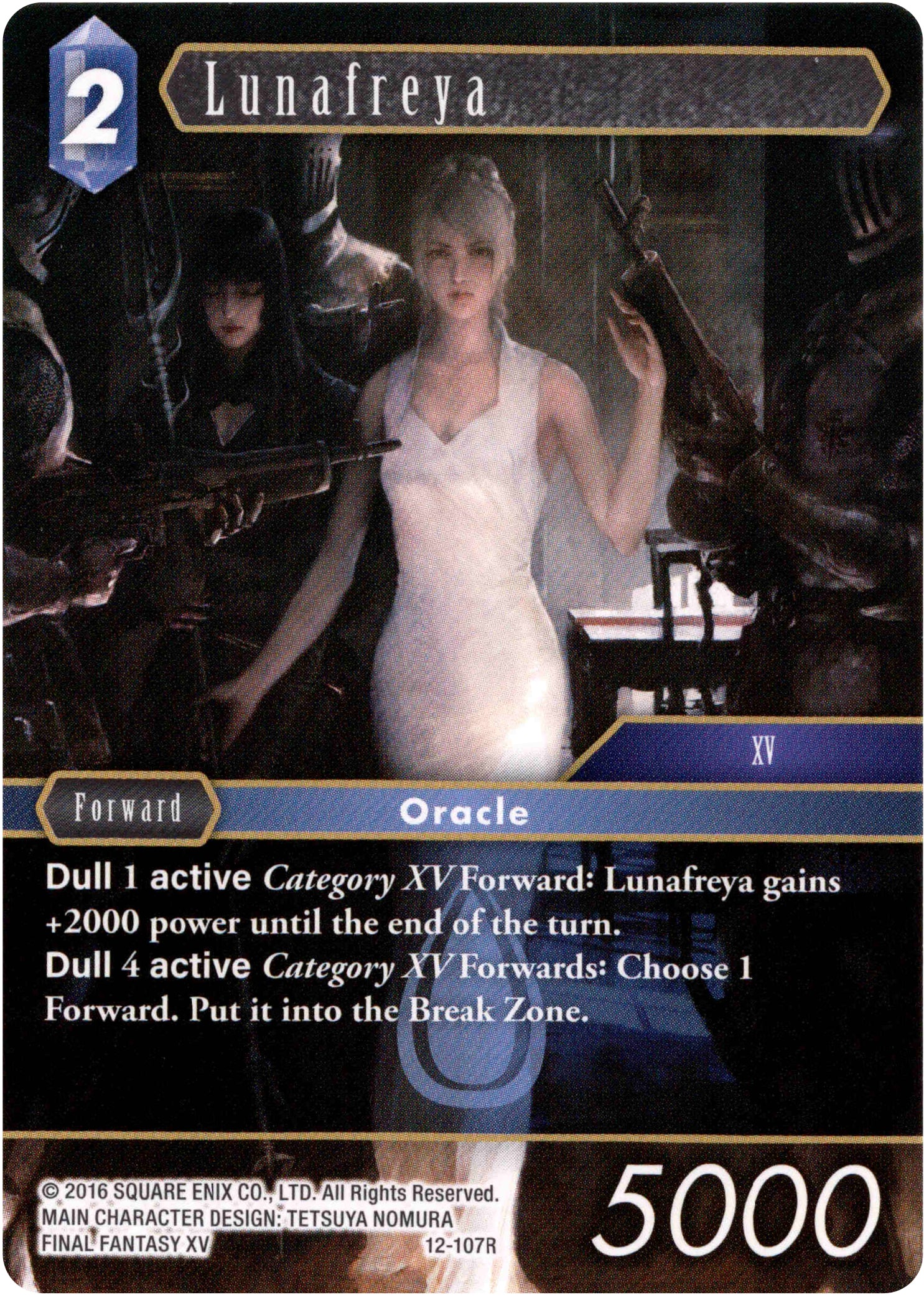 Lunafreya - 12-107R - Opus XII - Card Cavern
