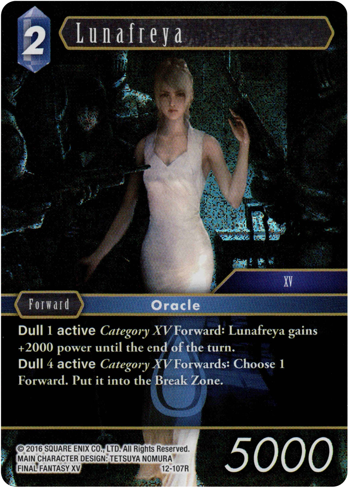 Lunafreya - 12-107R - Opus XII - Foil - Card Cavern
