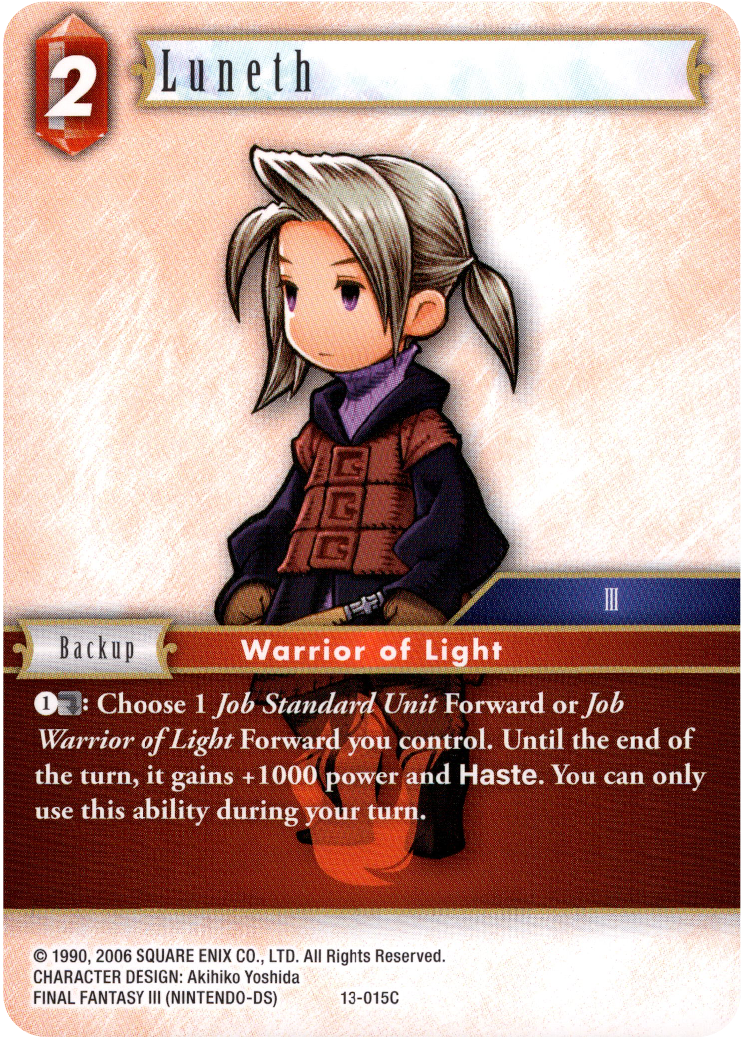 Luneth - 13-015C - Opus XIII - Card Cavern