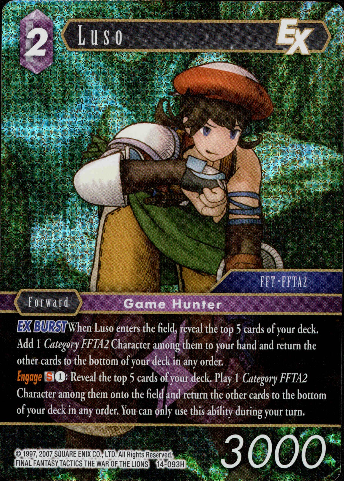 Luso - 14-093H - Opus XIV - Foil - Card Cavern