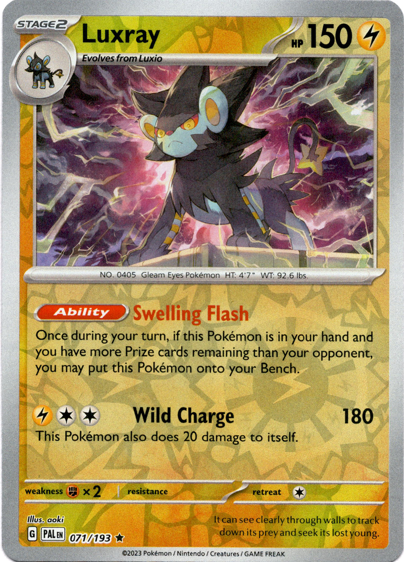 shiny luxray pokemon card - 071/193 - Paldea Evolved タイトル:デフォルトのタイトル Sobre Premium The item may be Pokemon Cards 