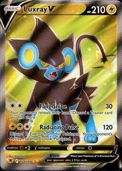 Luxray V Full Art - 168/189 - Astral Radiance - Holo - Card Cavern
