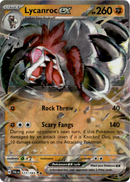 Lycanroc ex - 117/193 - Paldea Evolved - Holo - Card Cavern