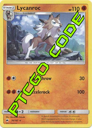 Rock Steady Theme Deck - Burning Shadows - PTCGO Code - Card Cavern