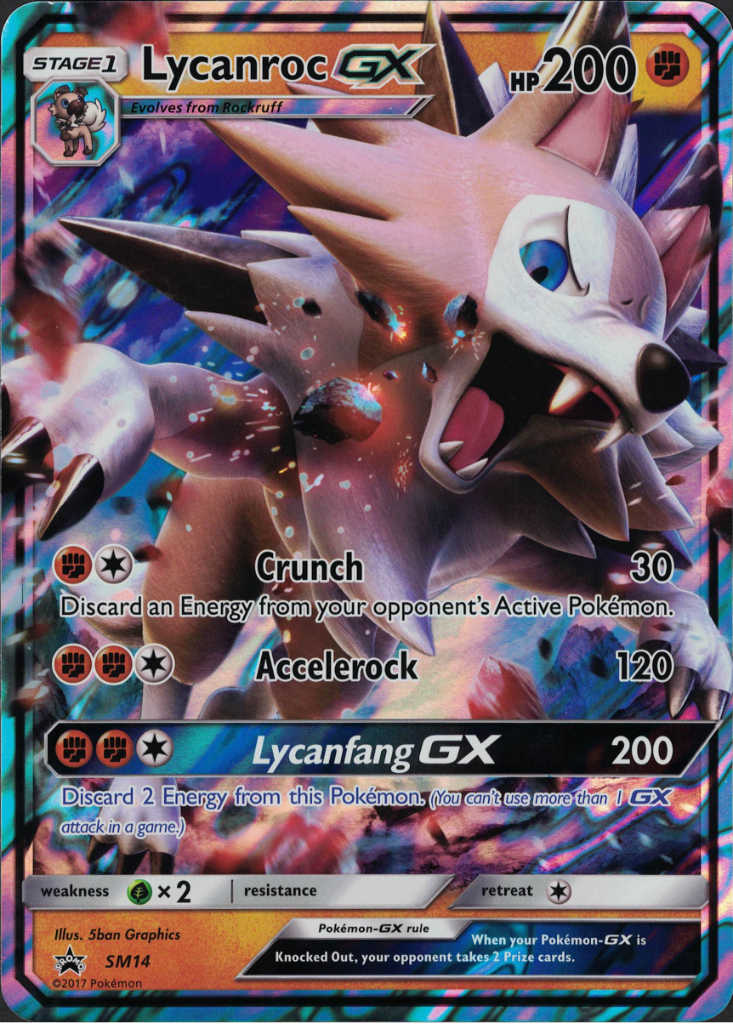 Lycanroc GX - SM14 - Jumbo Card - Card Cavern