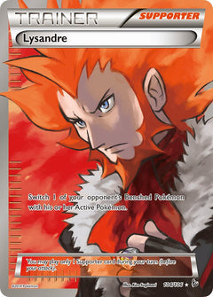 Lysandre Full Art - 104/106 - Flashfire - Holo - Card Cavern