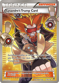 Lysandre's Trump Card Full Art - 118/119 - Phantom Forces - Holo - Card Cavern