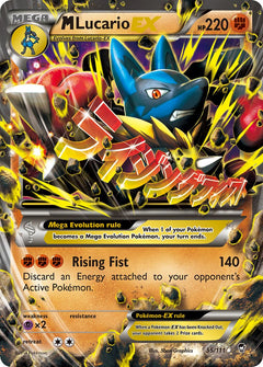 M Lucario EX - 55/111 - Furious Fists - Holo - Card Cavern