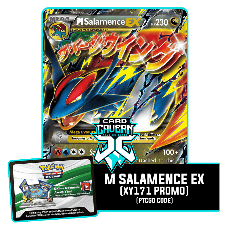 M Salamence EX XY171 PTCGO Code - Card Cavern