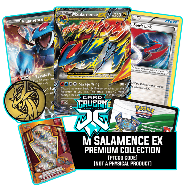 M Salamence EX Premium Collection - Promos - PTCGO Code - Card Cavern
