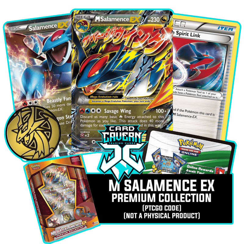 mega salamence pokemon card M Salamence EX Premium Collection - Promos