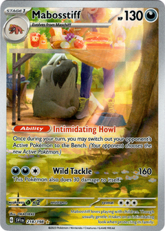 Mabosstiff - 218/198 - Scarlet & Violet - Holo - Card Cavern