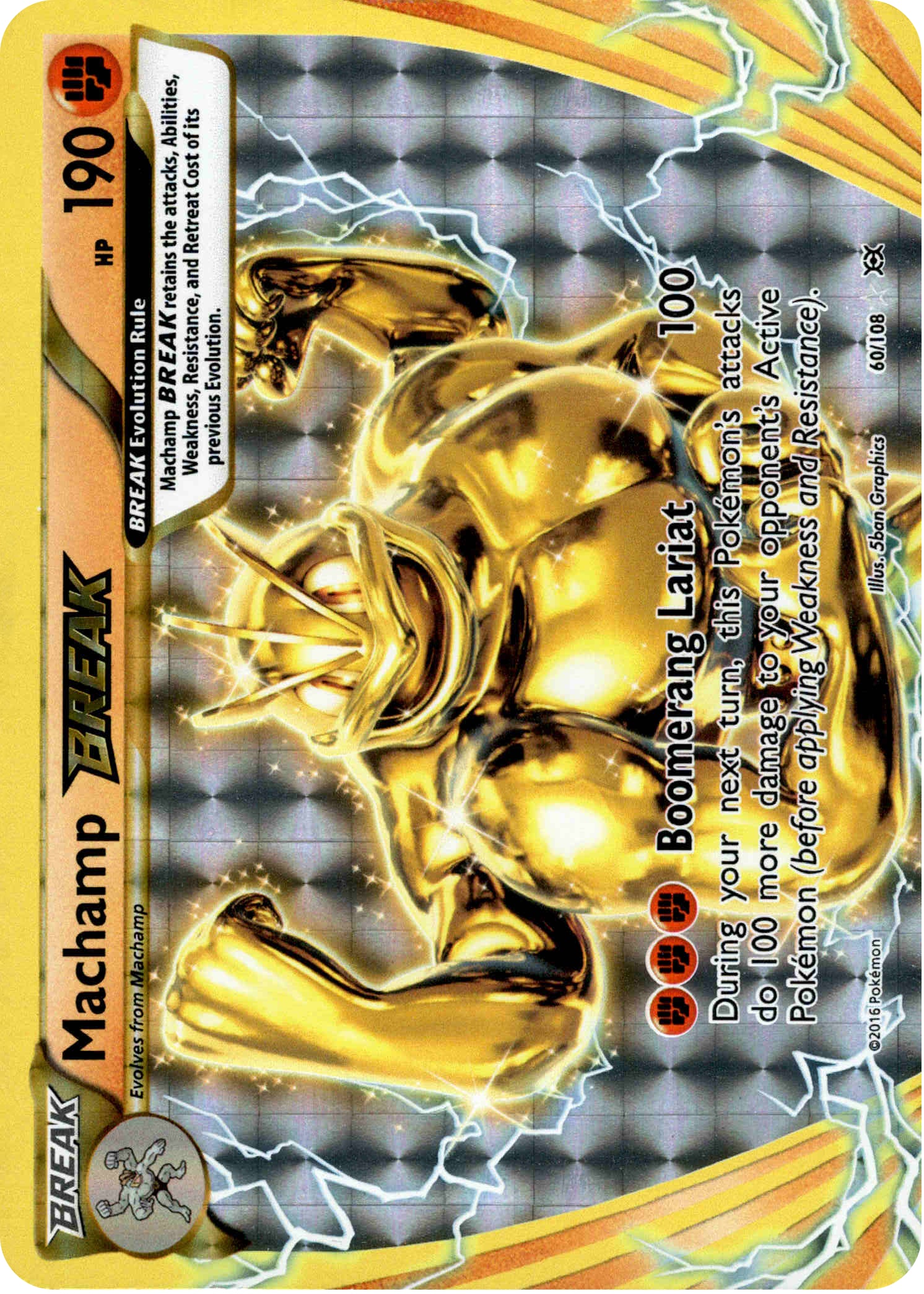 Machamp BREAK - 60/108 - Evolutions - Card Cavern