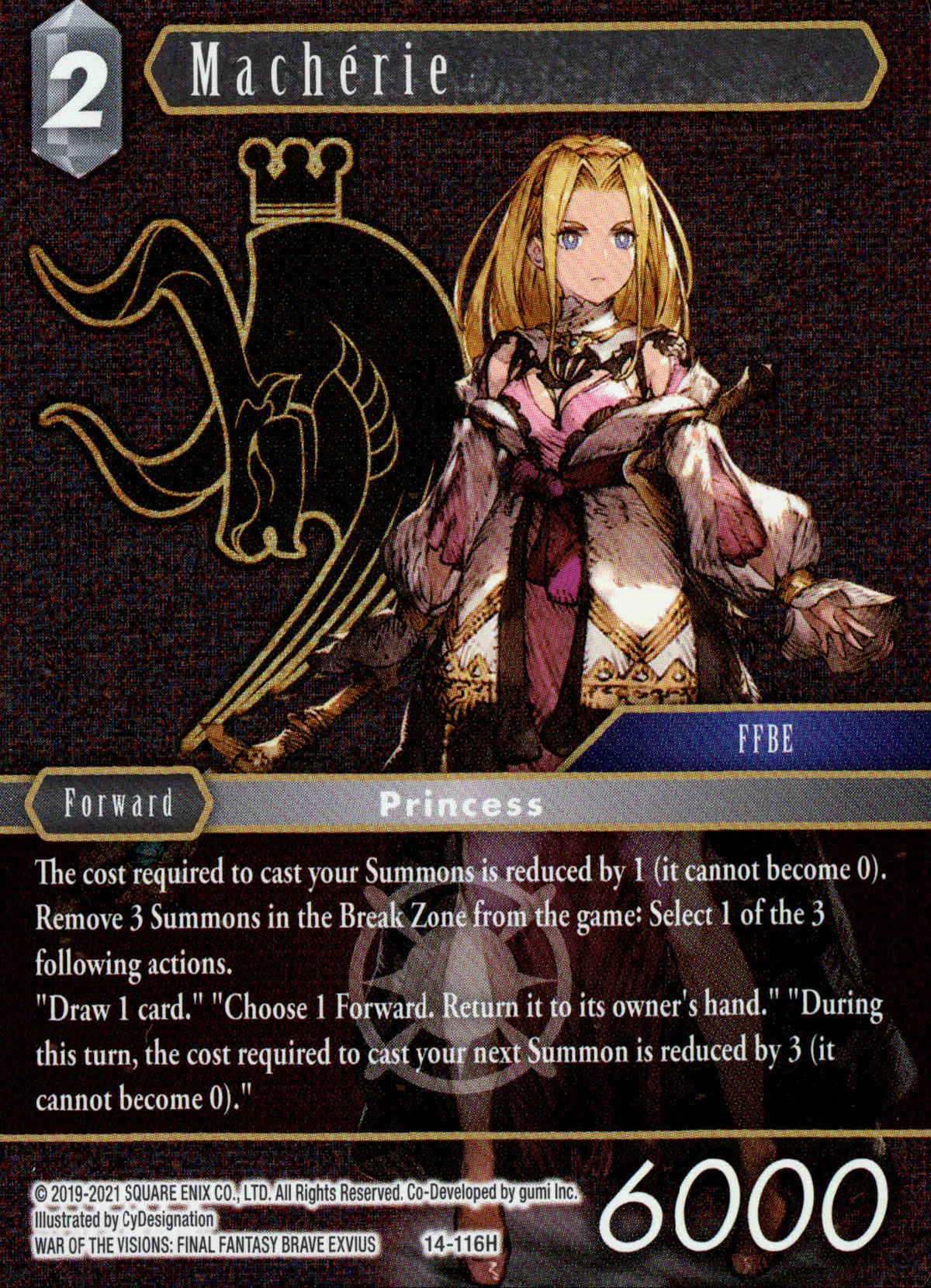 Machérie - 14-116H - Opus XIV - Foil - Card Cavern