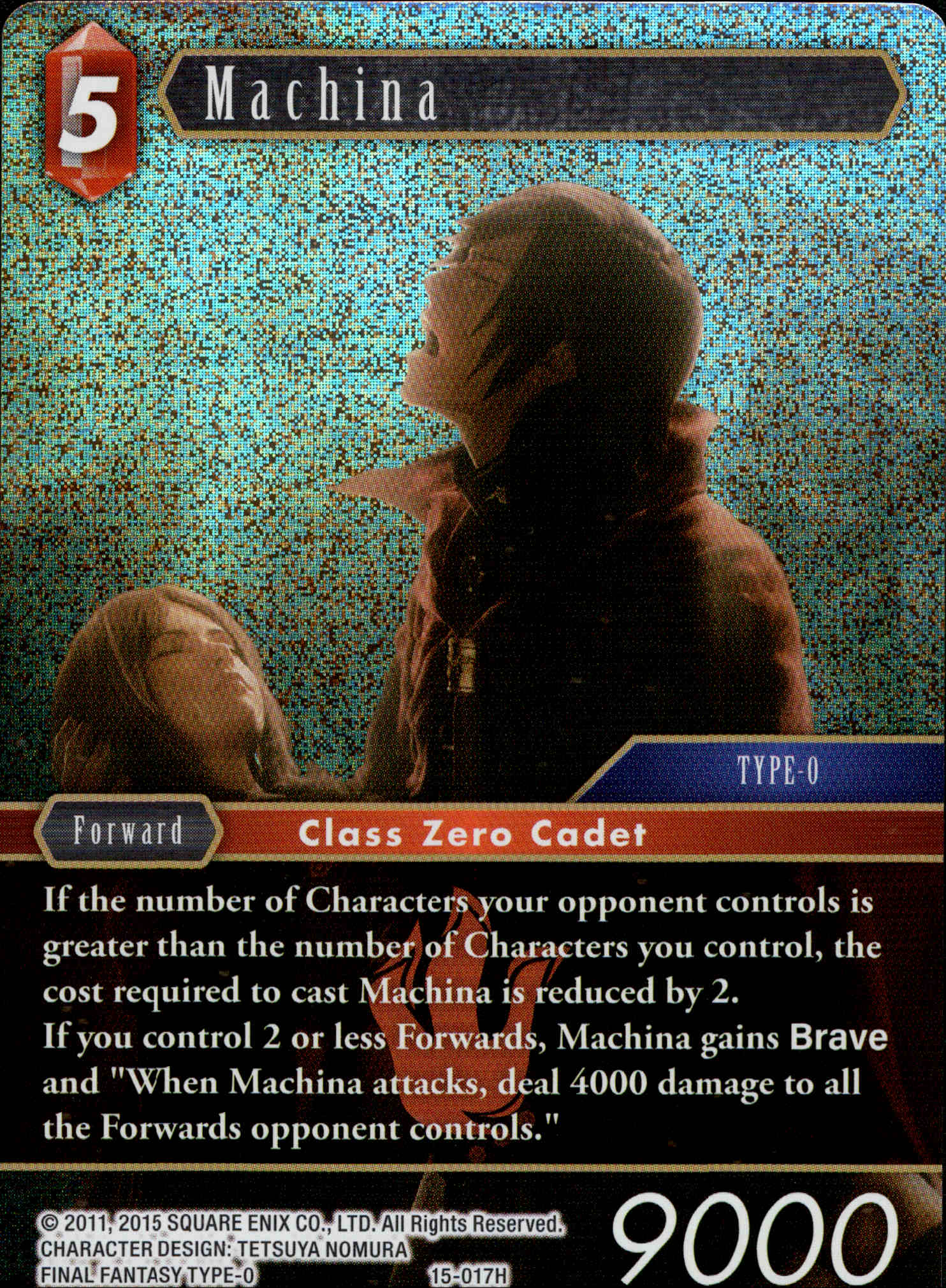 Machina - 15-017H - Crystal Dominion - Foil - Card Cavern