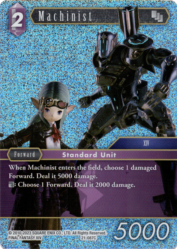 Machinist - 21-087C - Beyond Destiny - Foil - Card Cavern