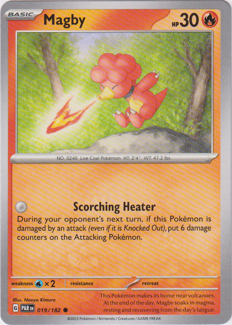 Magby - 019/182 - Paradox Rift - Card Cavern