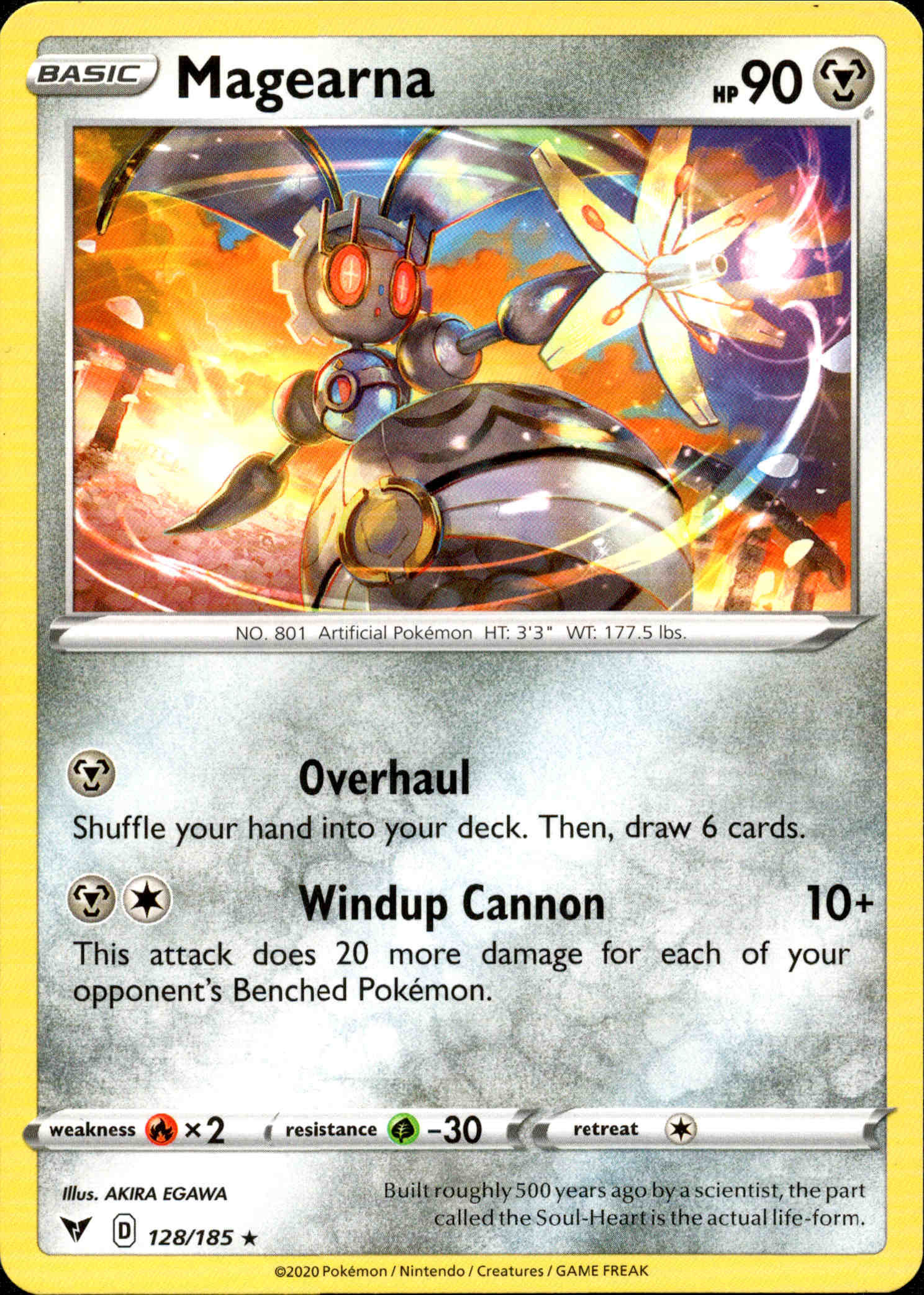 Magearna - 128/185 - Vivid Voltage - Non-Holo - Card Cavern