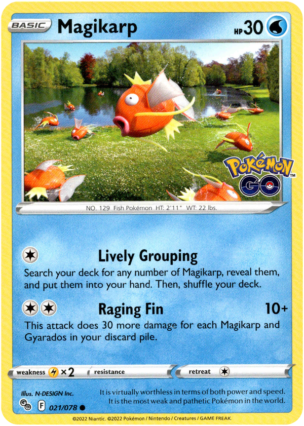Magikarp - 021/078