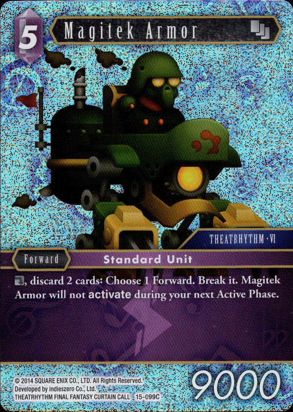 Magitek Armor - 15-099C - Crystal Dominion - Foil - Card Cavern