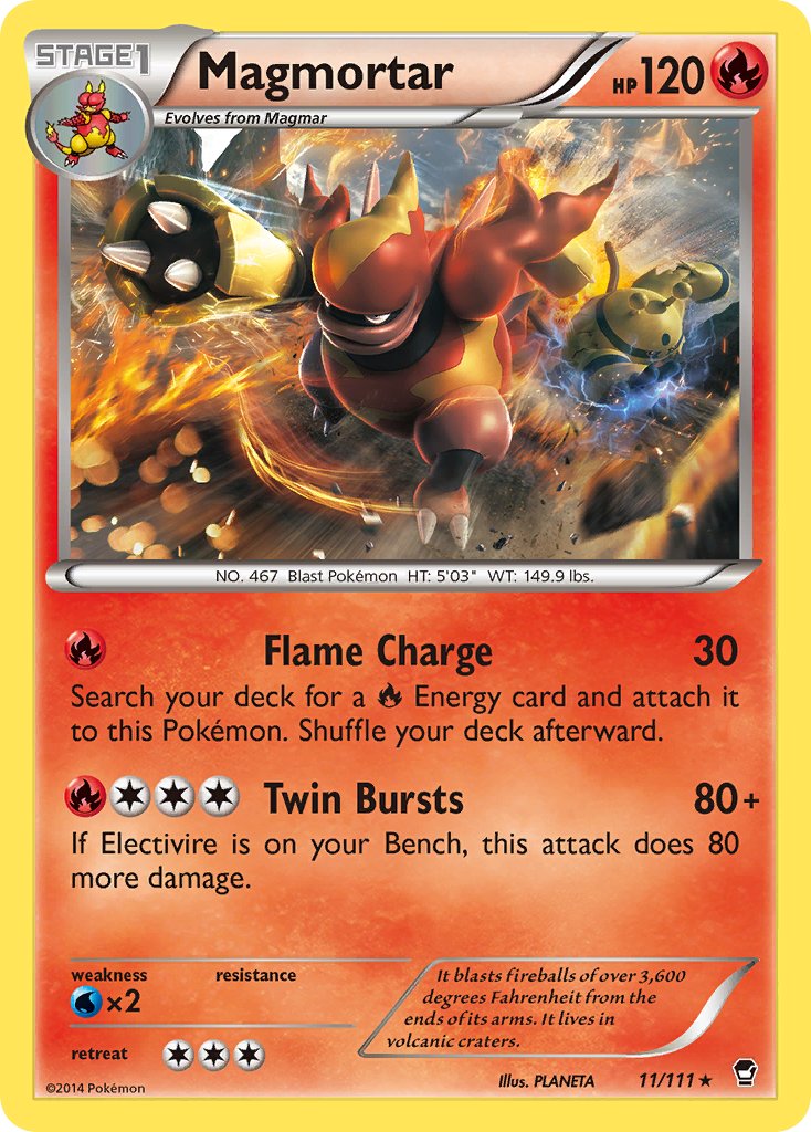 Magmortar - 11/111 - Furious Fists - Card Cavern