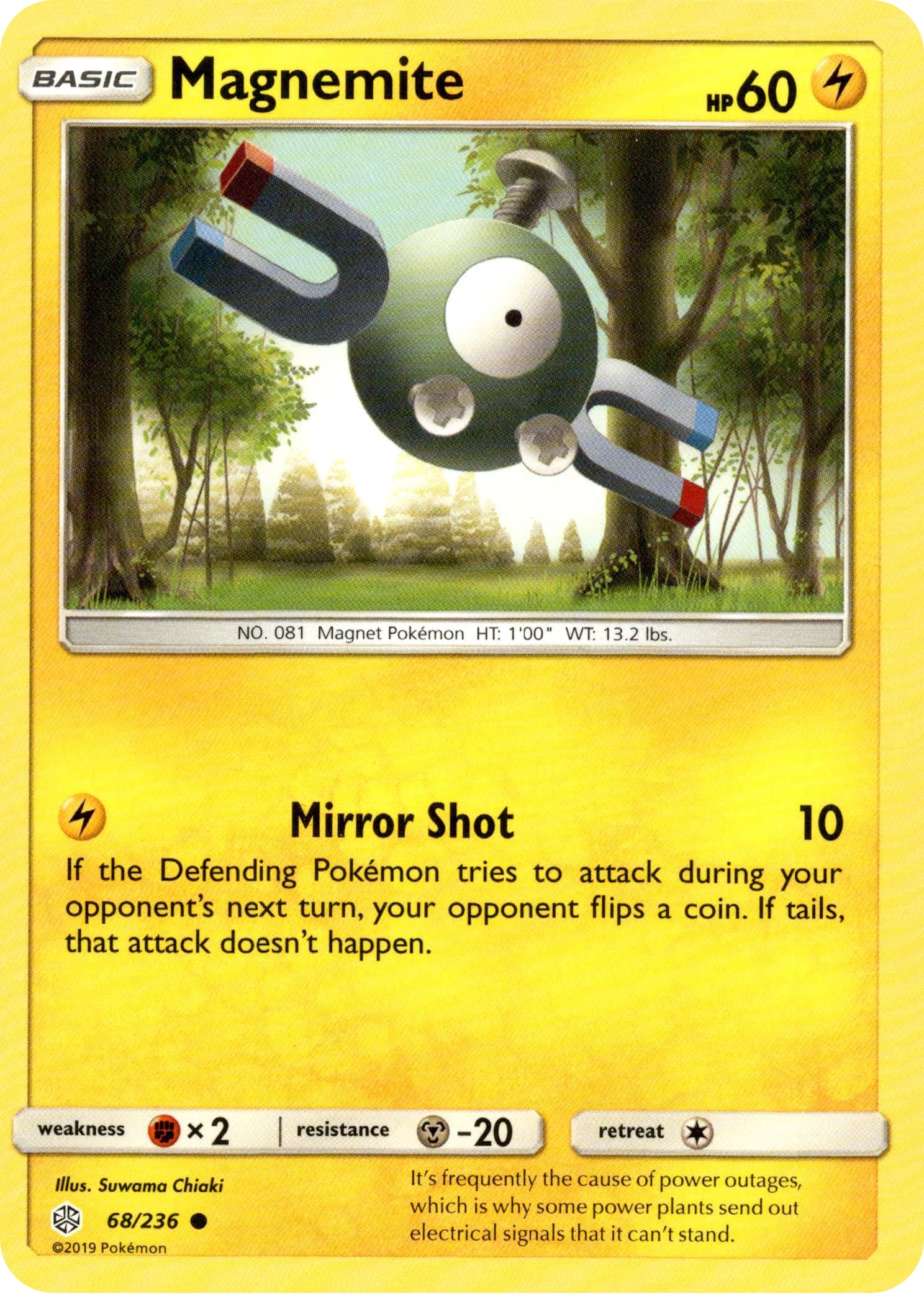 Magnemite - 68/236 - Cosmic Eclipse - Card Cavern