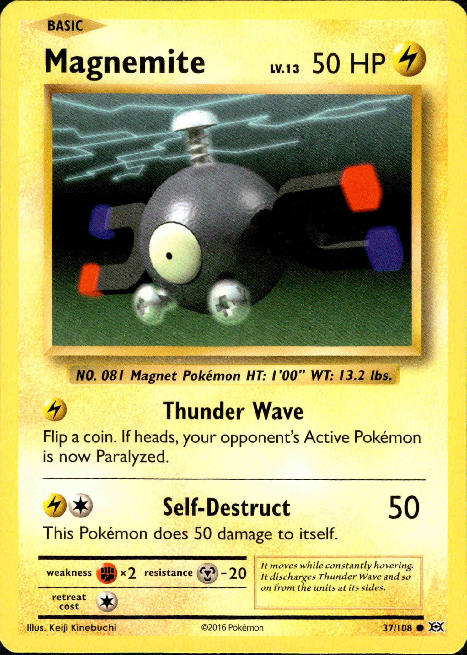 Magnemite - 37/108 - Evolutions - Card Cavern