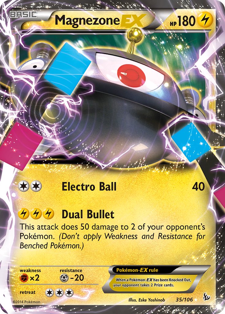 Magnezone EX - 35/106 - Flashfire - Holo - Card Cavern