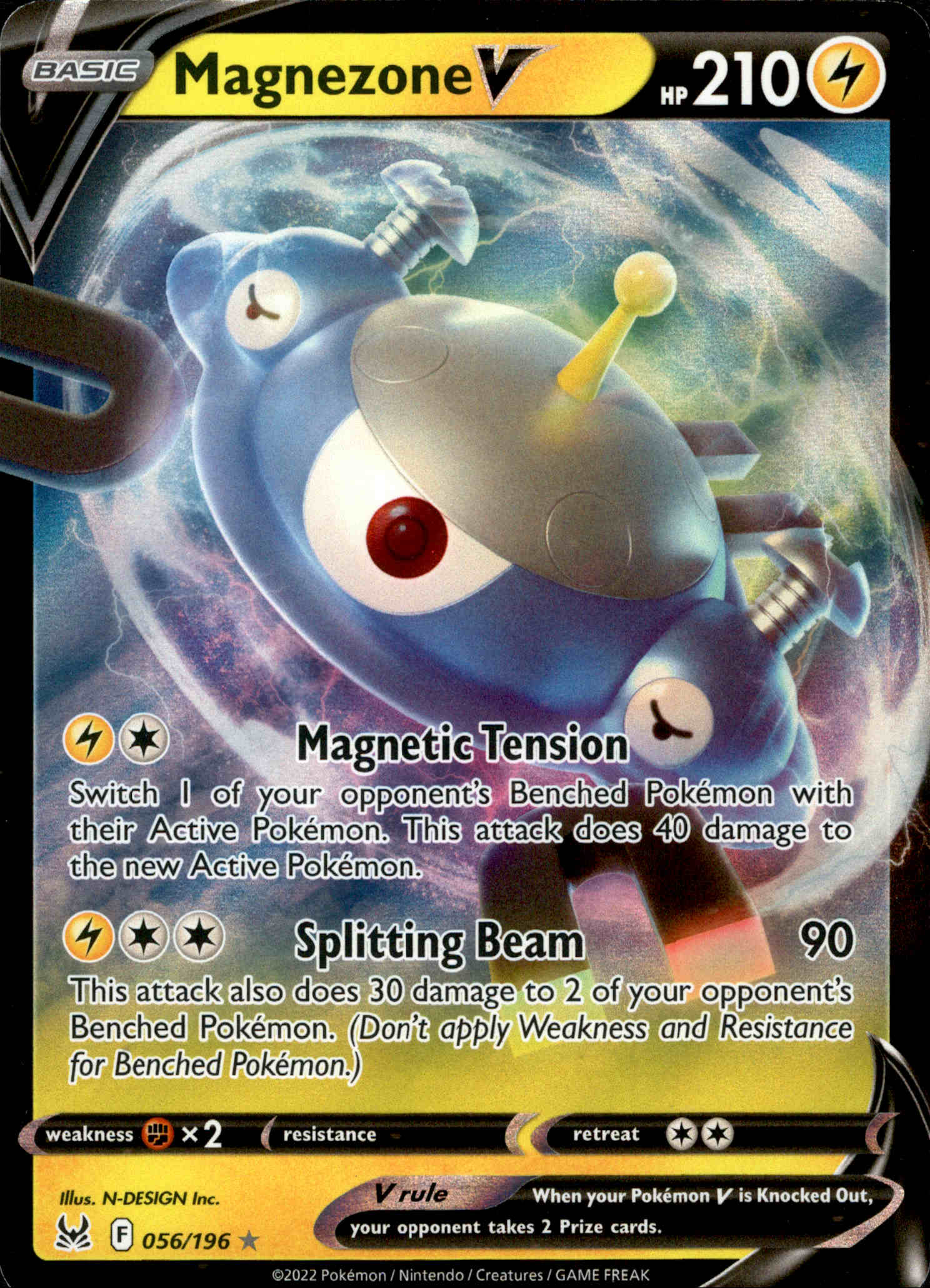Magnezone V - 056/196 - Lost Origin - Holo - Card Cavern