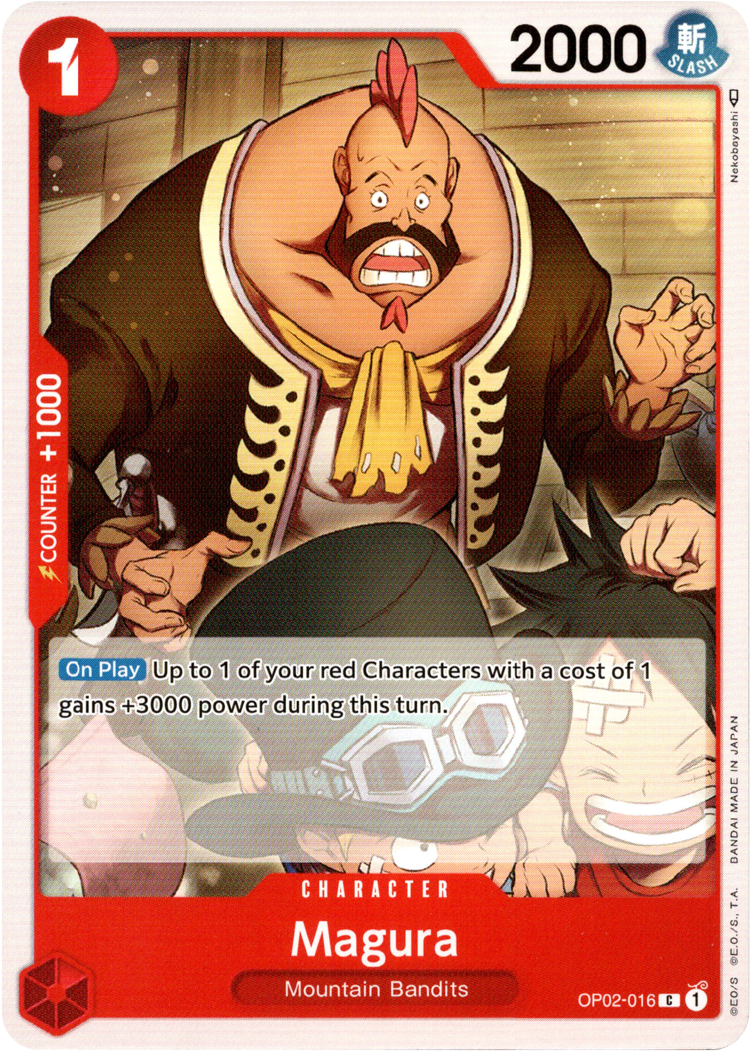 Magura - OP02-016 - Paramount War - Card Cavern