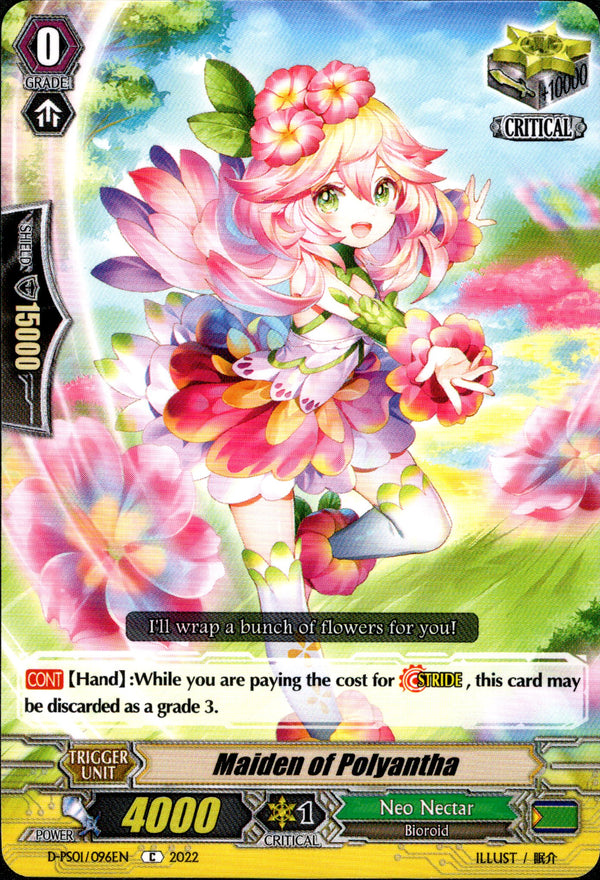 Maiden of Polyantha - D-PS01/096EN - P Clan Collection 2022 - Card Cavern