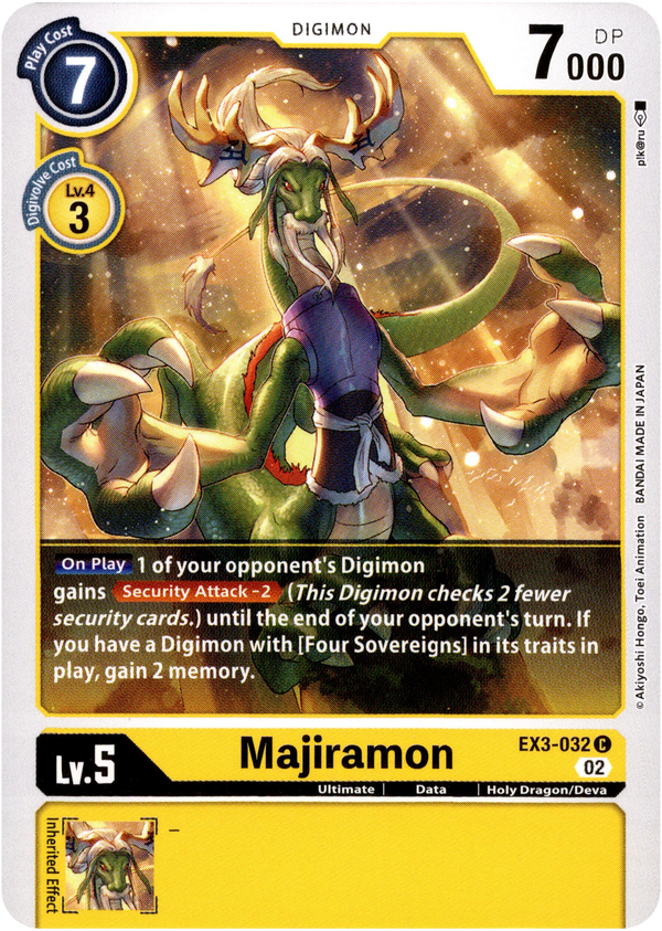 Majiramon - EX3-032 C - Draconic Roar - Card Cavern