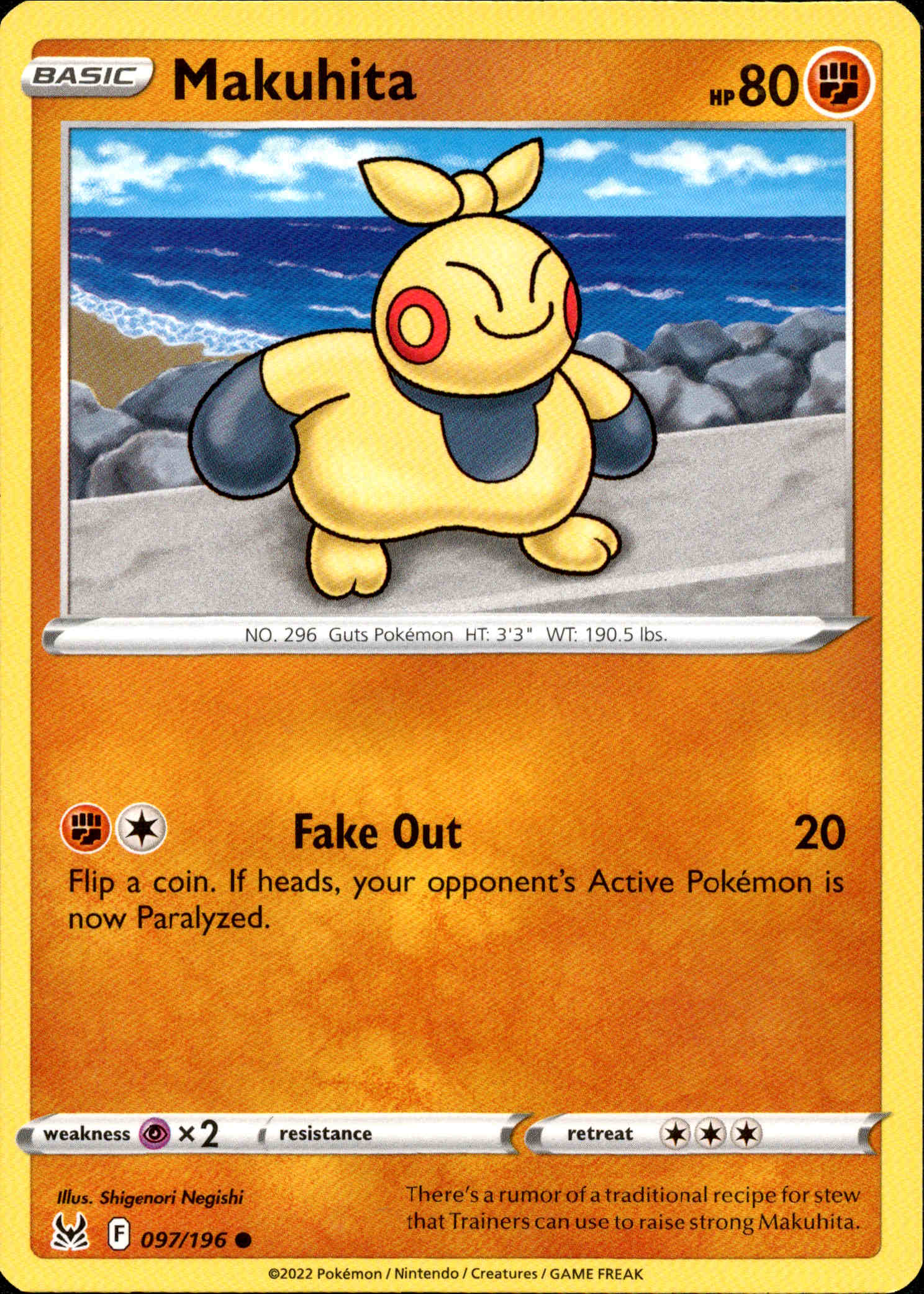 Makuhita - 097/196 - Lost Origin - Card Cavern