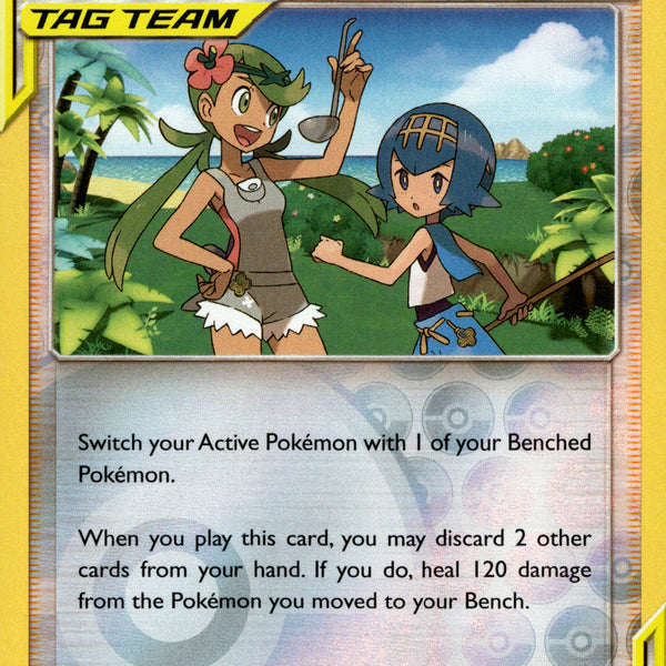 Mallow & Lana - 198/236 - Cosmic Eclipse - Reverse Holo  Card Cavern  Trading Cards, LLC
