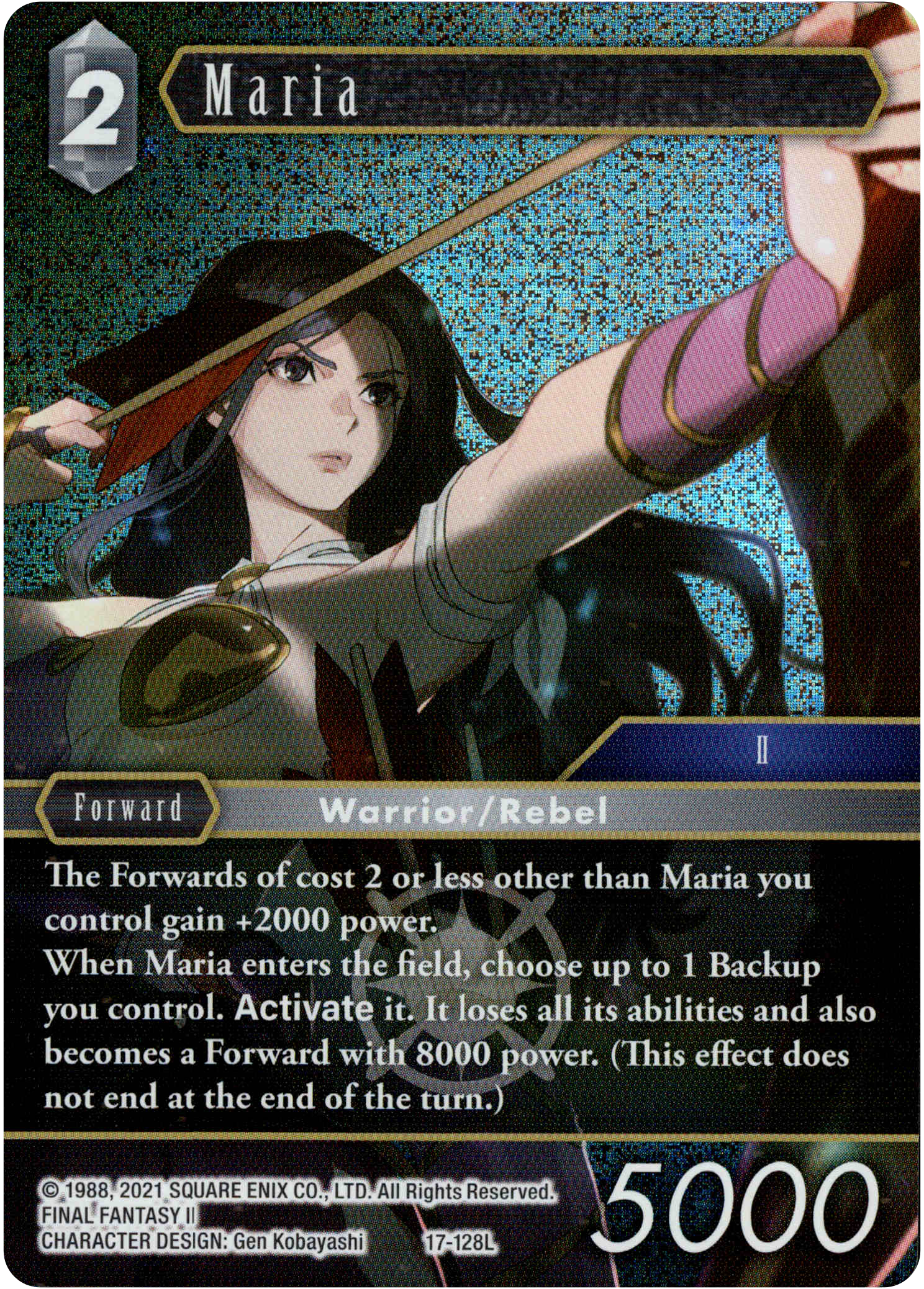Maria - 17-128L - Rebellion's Call - Foil - Card Cavern